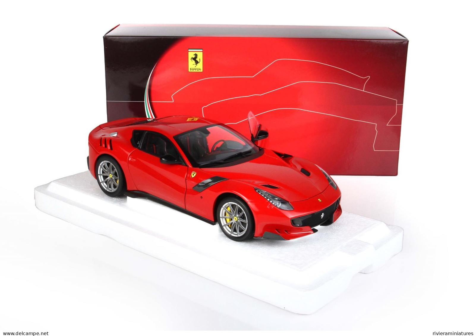 BBR - FERRARI F12 TDF 2016 - Rosso Corsa - DIE CAST - BBR182101-21 - 1/18 - Other & Unclassified