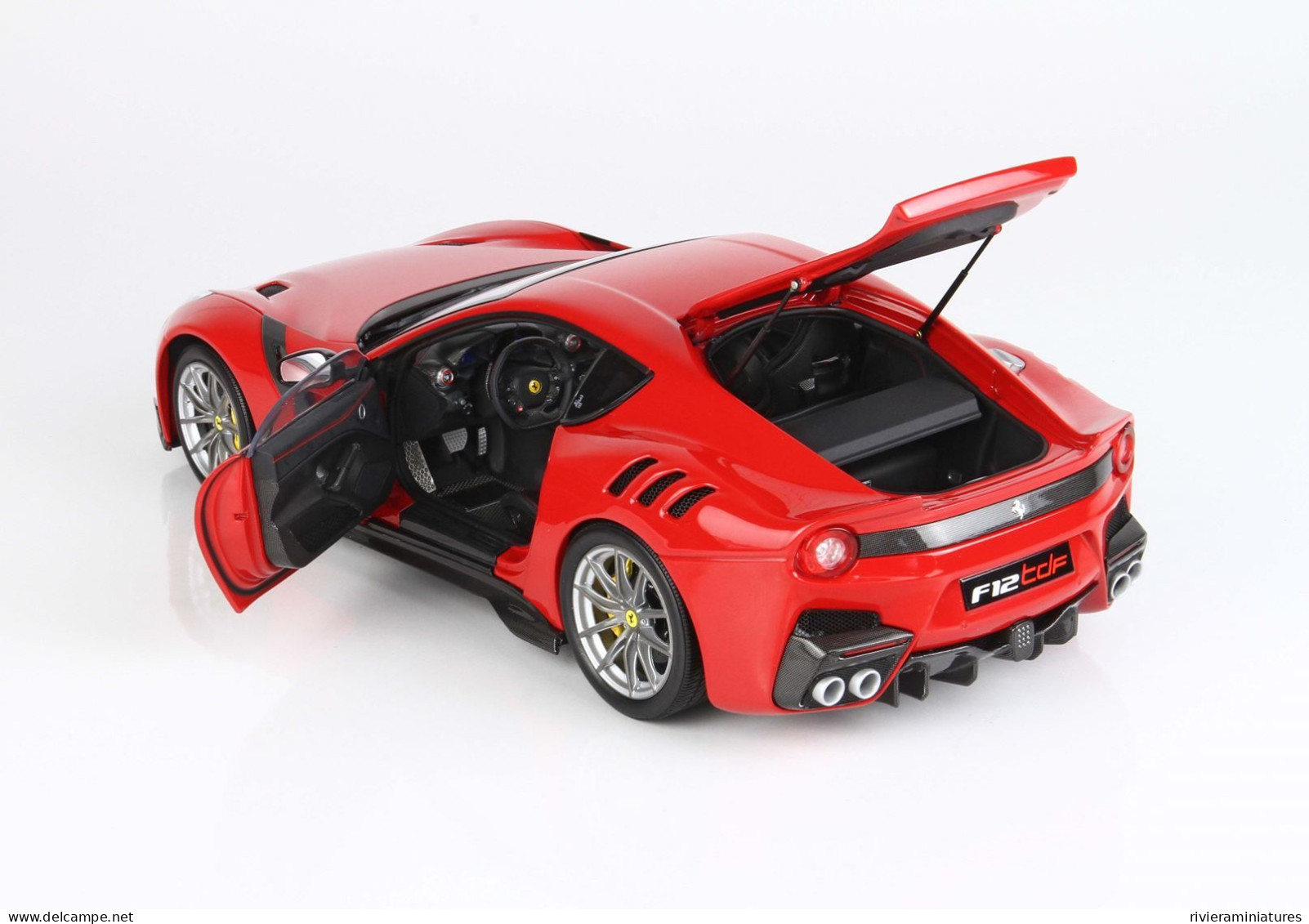 BBR - FERRARI F12 TDF 2016 - Rosso Corsa - DIE CAST - BBR182101-21 - 1/18 - Other & Unclassified