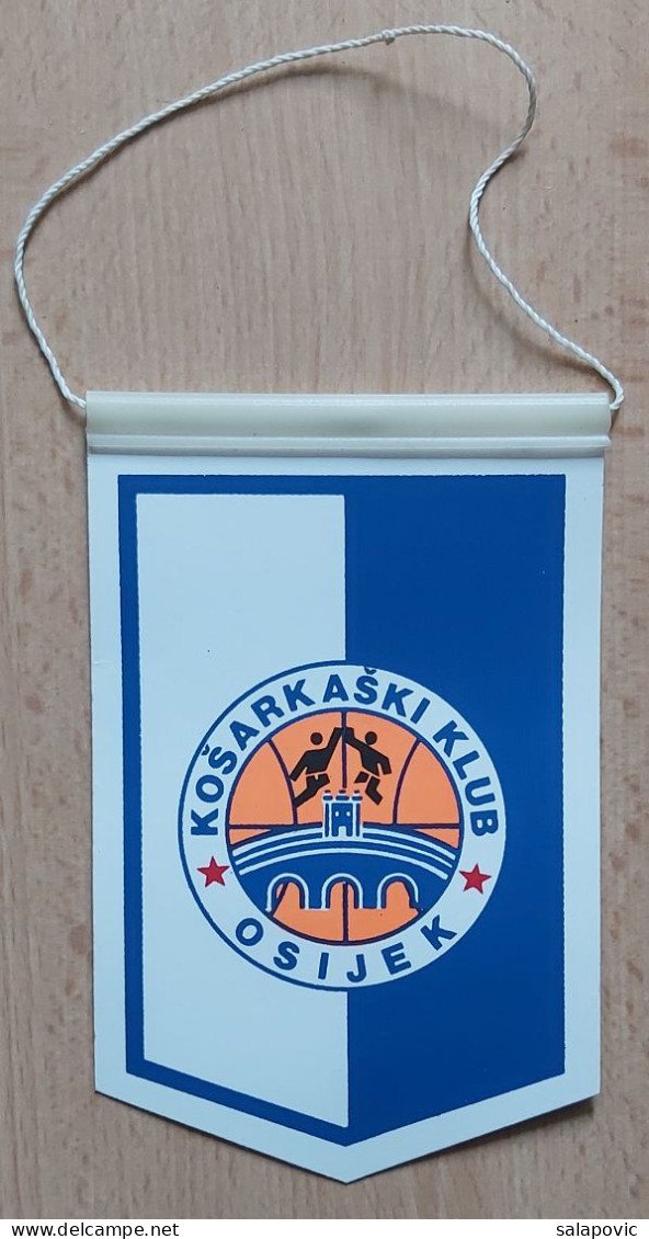 Kosarkaski Klub Osijek Croatia Basketball Club  PENNANT ZS 1 KUT - Kleding, Souvenirs & Andere