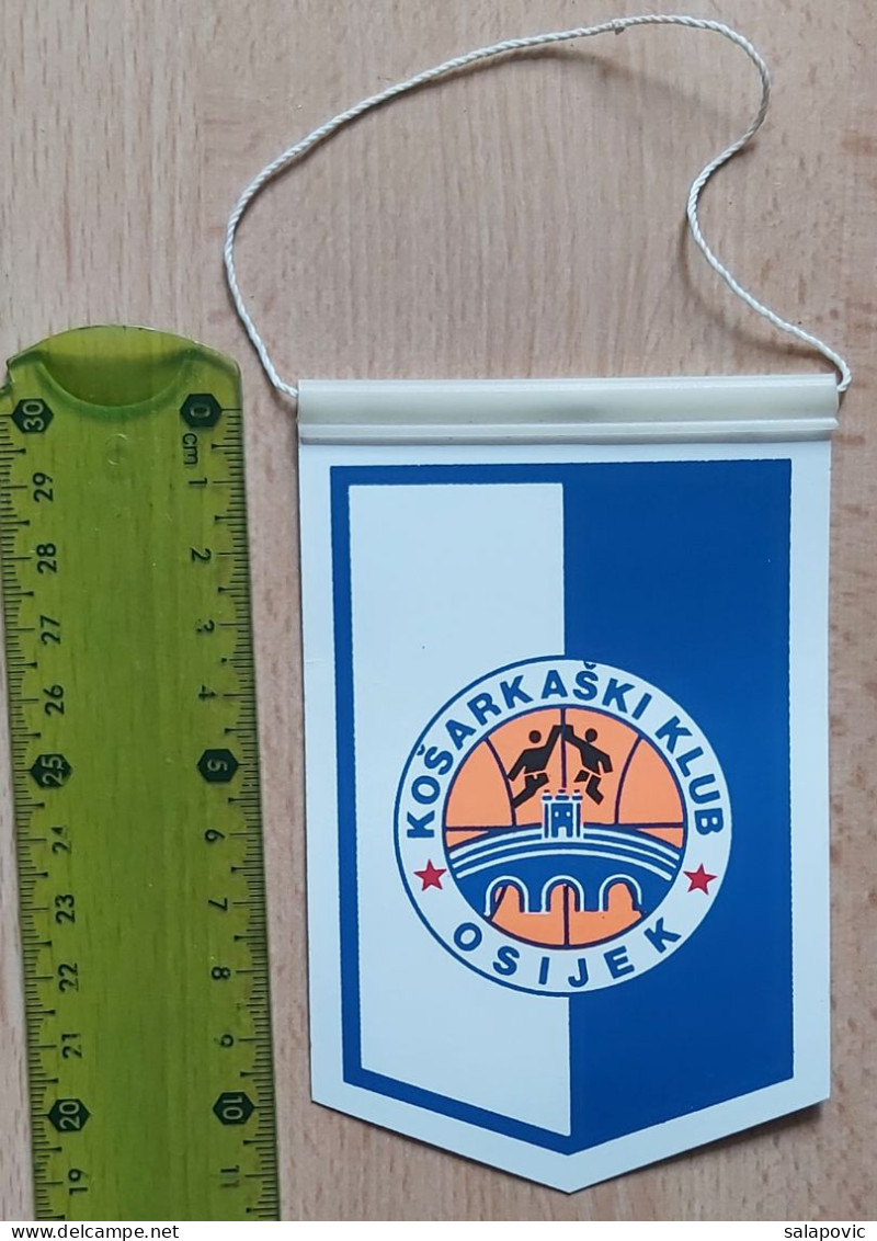 Kosarkaski Klub Osijek Croatia Basketball Club  PENNANT ZS 1 KUT - Apparel, Souvenirs & Other