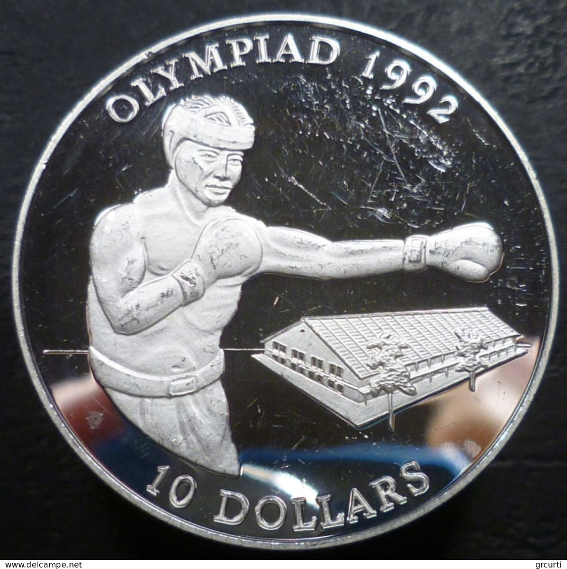 Isole Salomone - 10 Dollars 1992 - XXV Giochi Olimpici Estivi, Barcellona 1992 - KM# 50 - Salomonen