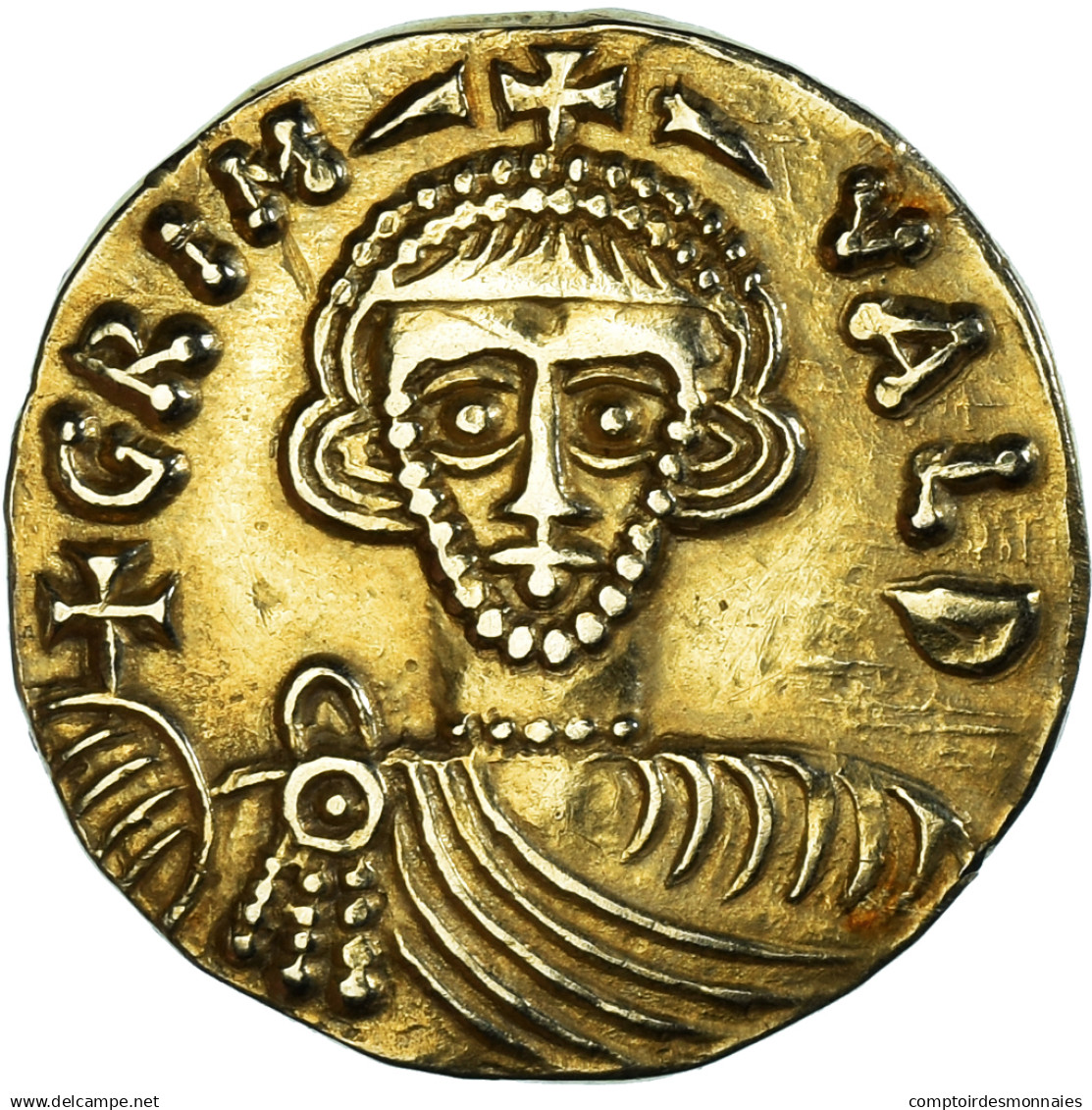 Monnaie, Italie, Principauté De Bénévent, Grimoald III, Solidus, 788-792 - Monnaies Féodales