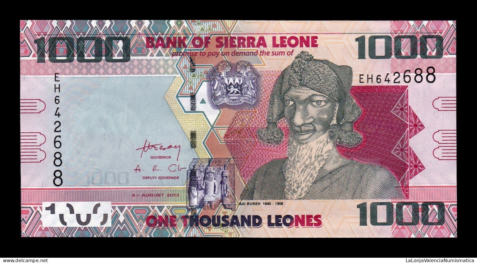 Sierra Leona Leone 1000 Leones 2013 Pick 30b Sc Unc - Sierra Leone