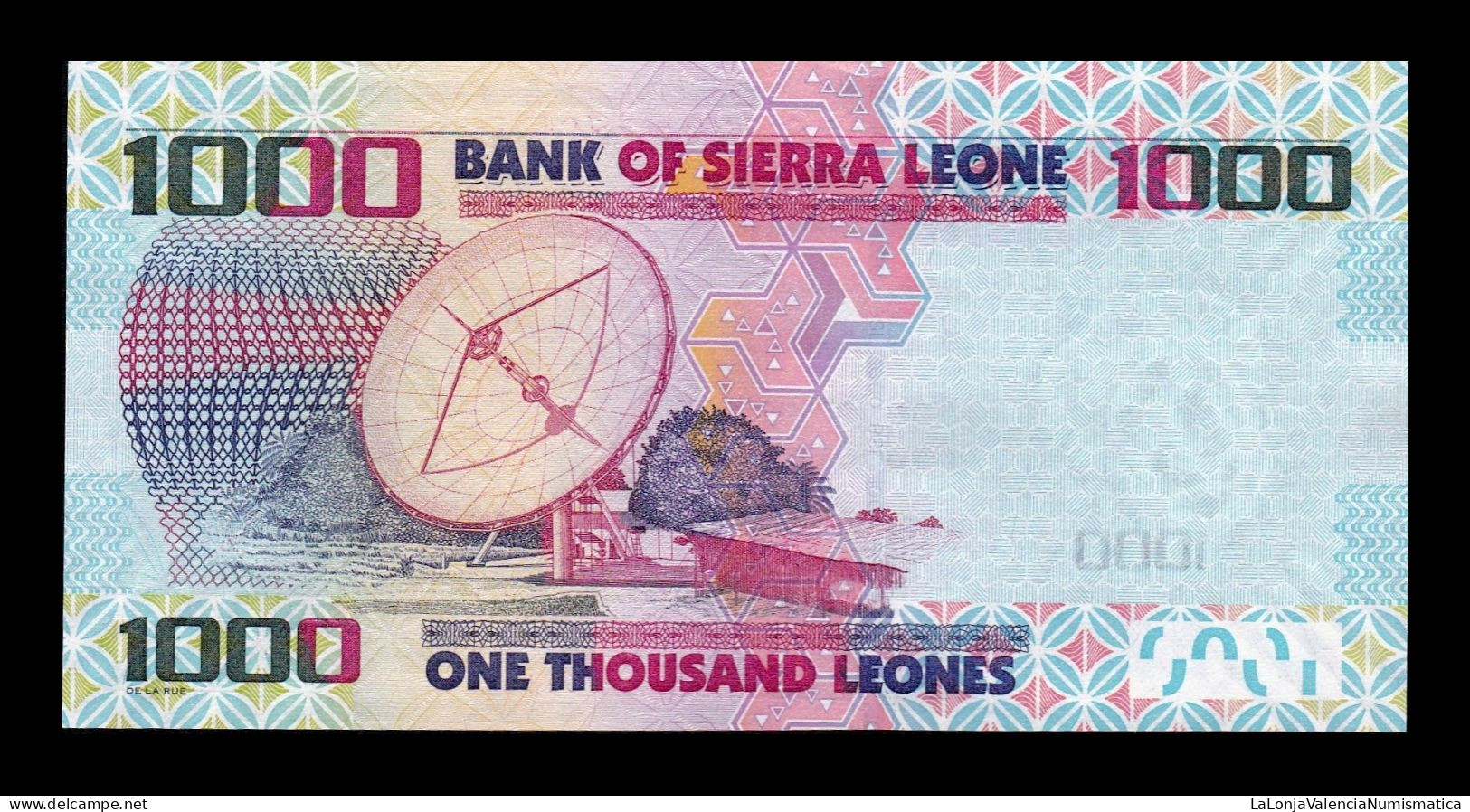 Sierra Leona Leone 1000 Leones 2013 Pick 30b Sc Unc - Sierra Leona