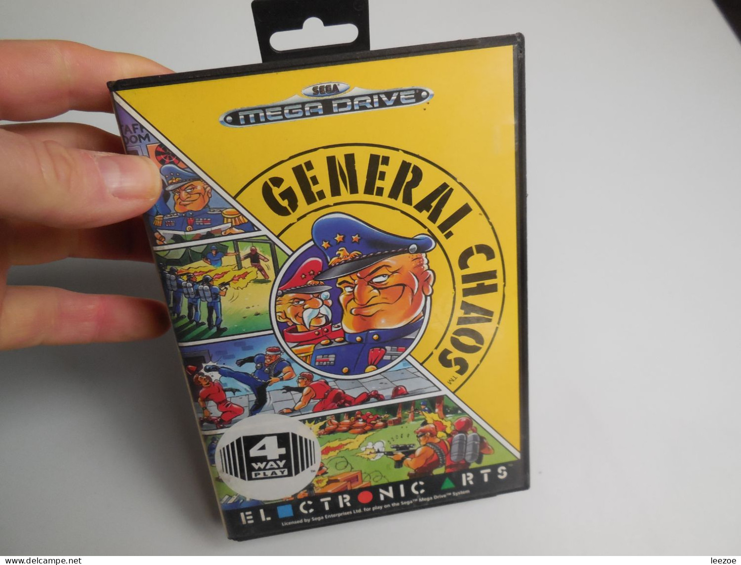 JEUX VIDEO MEGADRIVE GENERAL CHAOS.....................................(ref10.2023) - Other & Unclassified