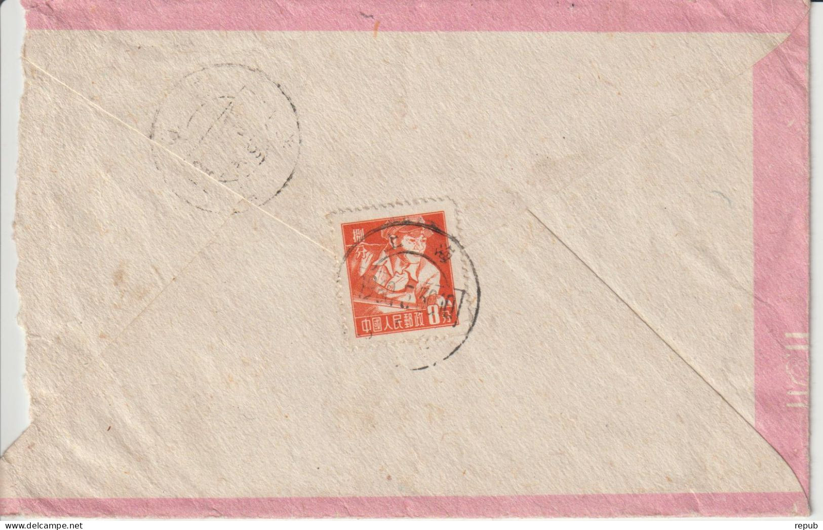 Chine Lettre Année 60 - Storia Postale