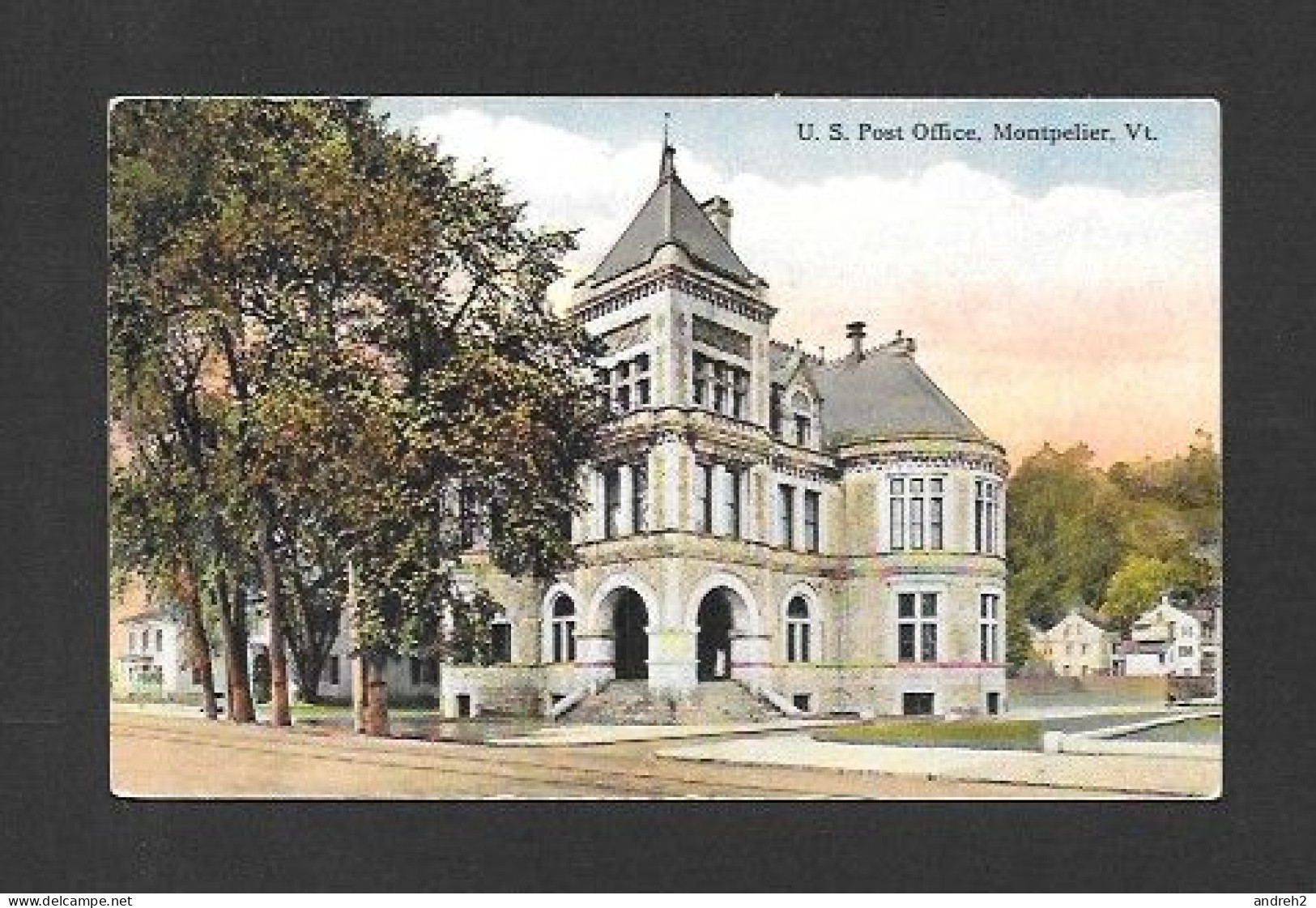 Montpelier  Vermont - U.S. Post Office Publised By Buswell's - Montpelier