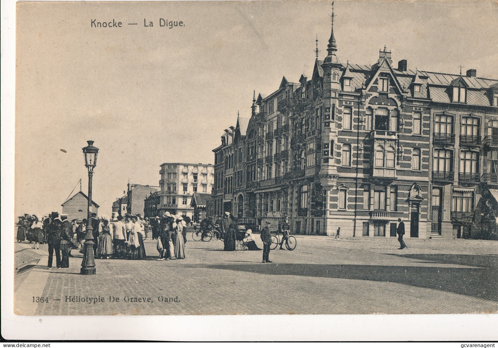 KNOKKE   LA DIGUE    2 SCANS - Knokke