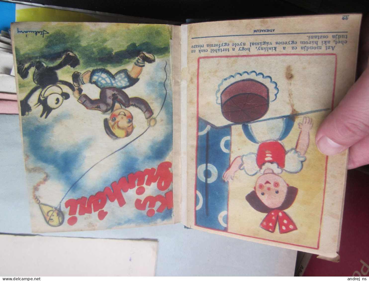 Kis Szinhaz 1938 An Old Hungarian Magazine In Print, Several Issues For Children, Lots Of Color Illustrations - Giovani