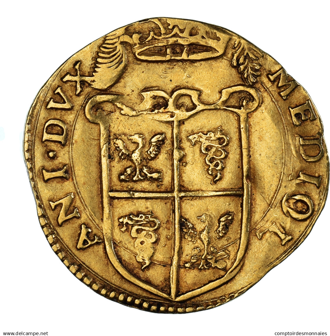 Monnaie, Italie, Duché De Milan, Philippe II, Doppia, 1588, Milan, TTB, Or - Lombardo-Veneto