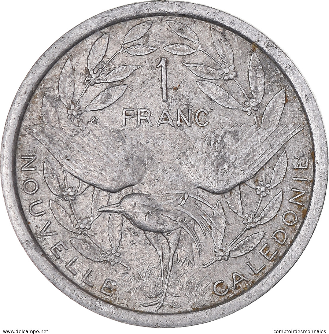 Monnaie, Nouvelle-Calédonie, Franc, 1988, Paris, TB+, Aluminium, KM:10 - Nouvelle-Calédonie