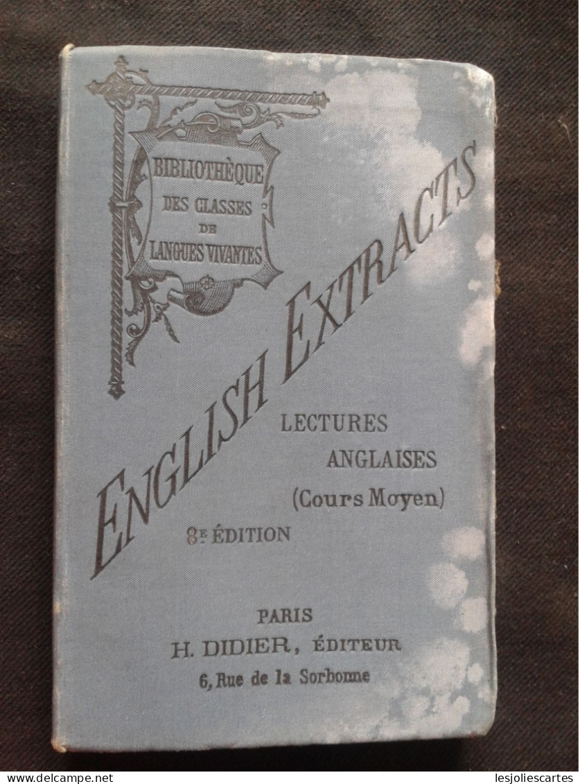 ENGLISH EXTRACTS LECTURES ANGLAISES COURS MOYEN - Lingua Inglese/ Grammatica