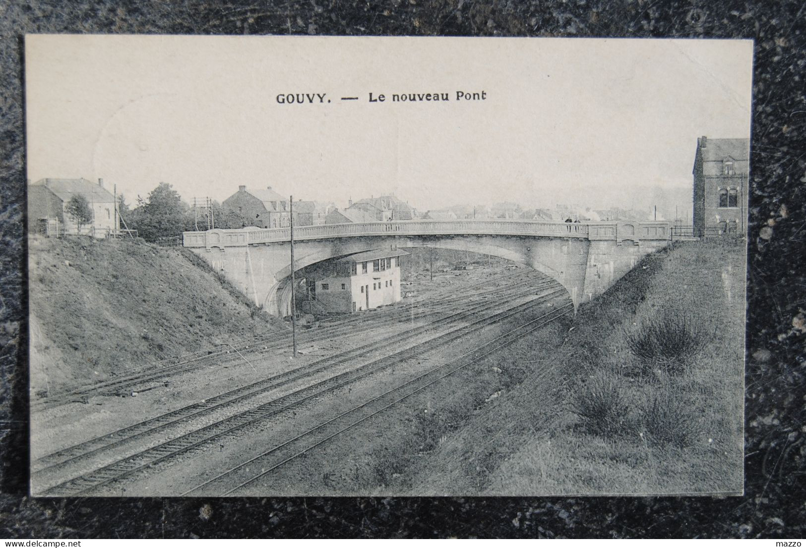 352/ GOUVY - Le Nouveau / Pont Chemin De Fer (1920) - Gouvy