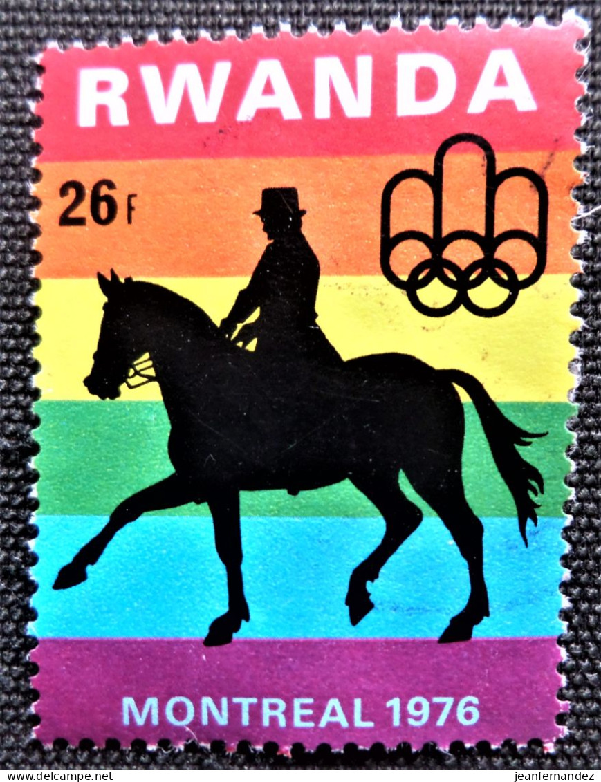 Rwanda 1976 Olympic Games - Montreal, Canada   Stampworld N°  828 - Gebruikt