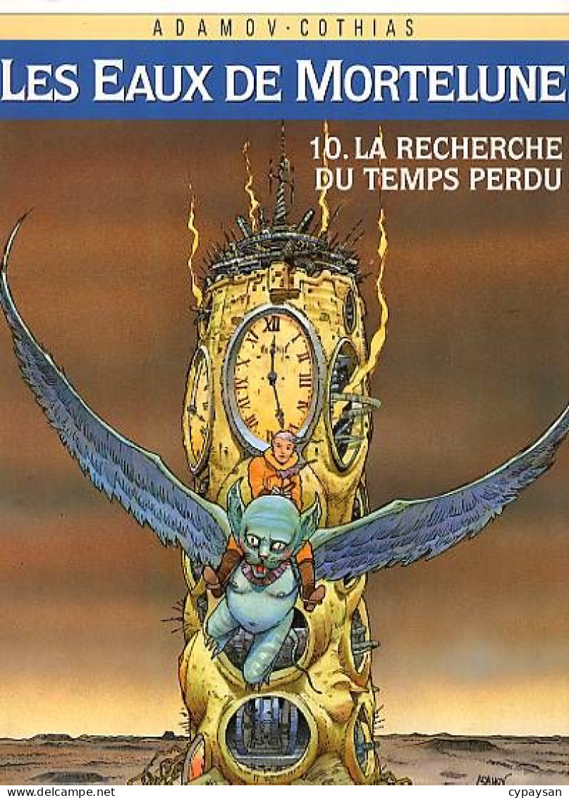 Les Eaux De Mortelune 10 La Recherche Du Temps Perdu EO BE Glénat 06/2000 Cothias Adamov (BI9) - Eaux De Mortelune, Les