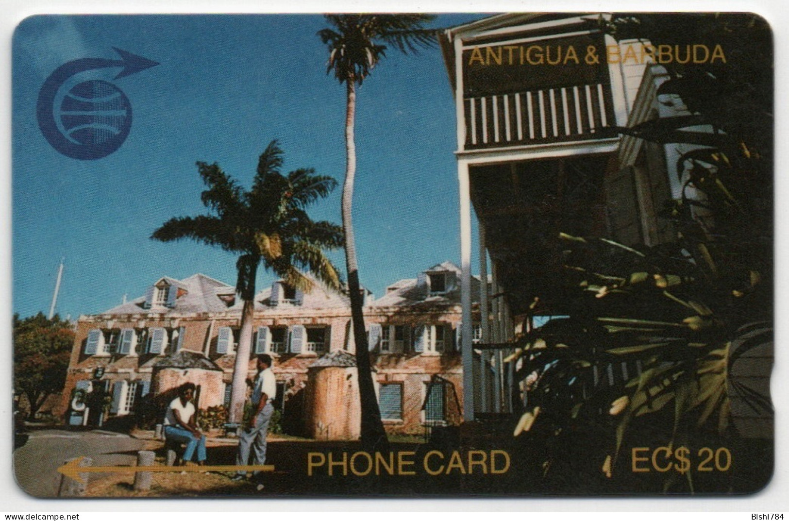 Antigua & Barbuda - Nelson’s Dockyard ($20) 3CATC008034 - With GOLD Script - Antigua Et Barbuda