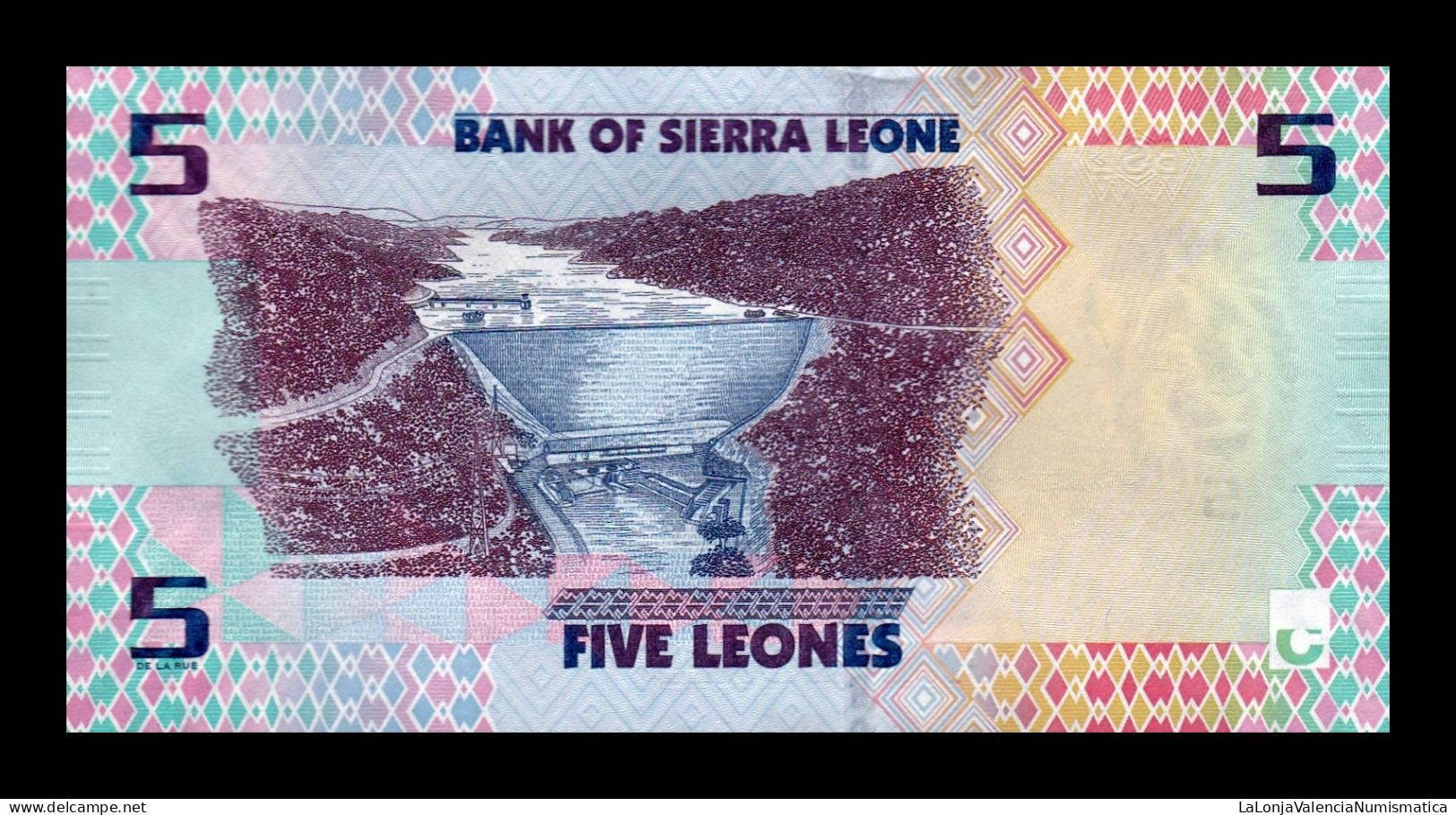 Sierra Leona 5 Leones 2022 Pick 36 New Design Sc Unc - Sierra Leone