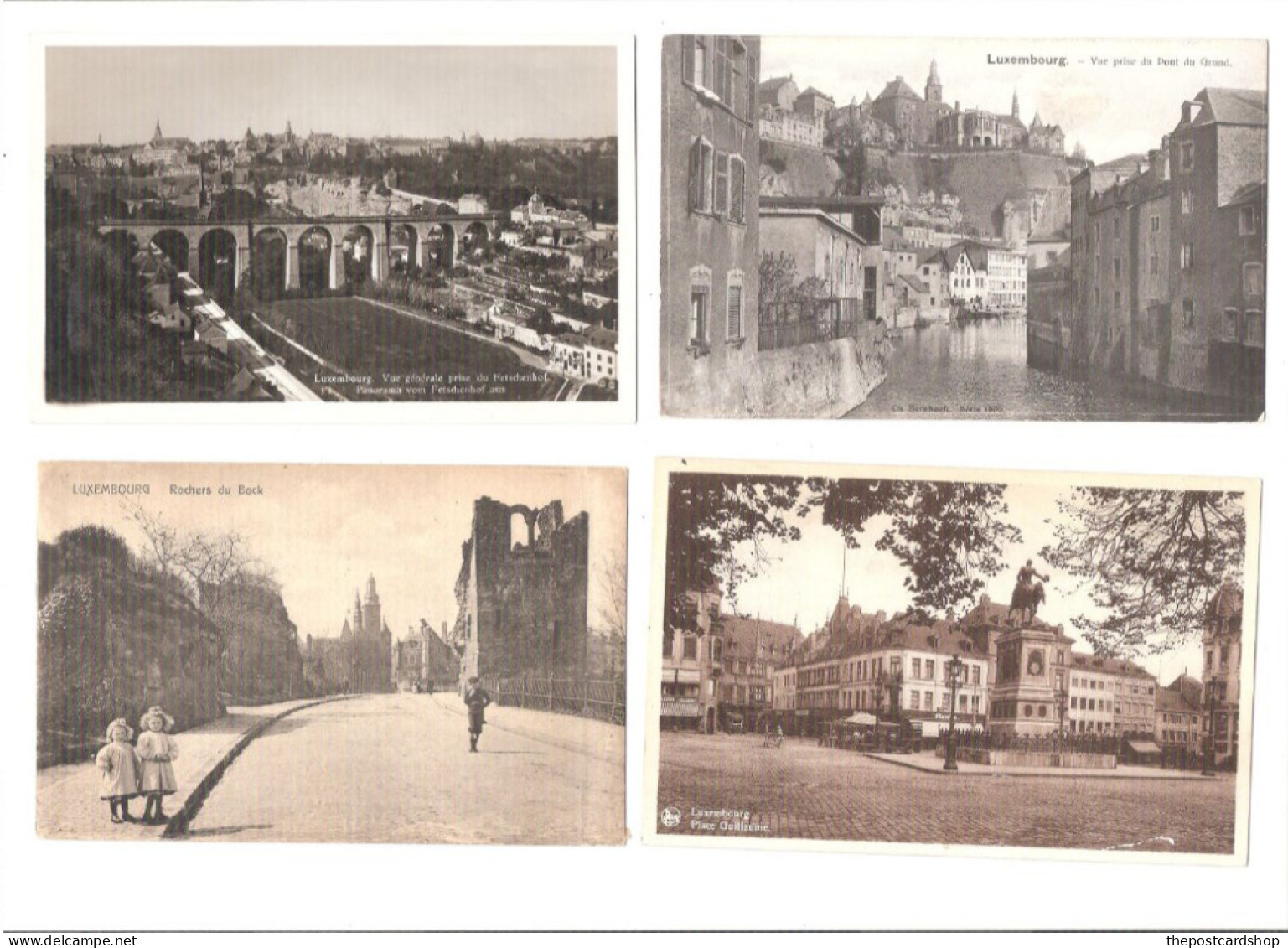 LUXEMBOURG 36 Cards For Sale Post Free Insured Delivery World Wide BUY IT NOW FOR 60 EUROS POST FREE - Autres & Non Classés