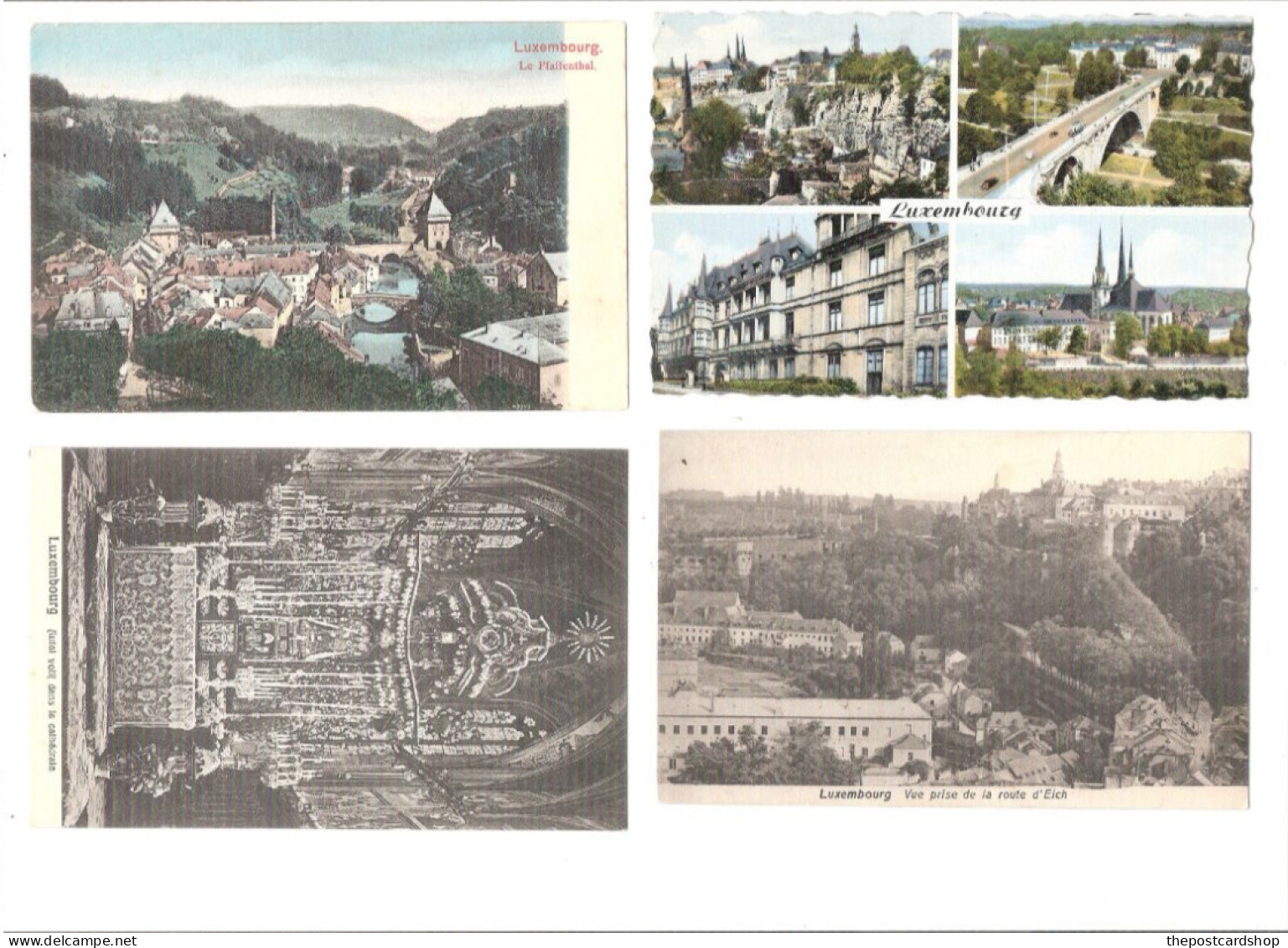 LUXEMBOURG 36 Cards For Sale Post Free Insured Delivery World Wide BUY IT NOW FOR 60 EUROS POST FREE - Other & Unclassified