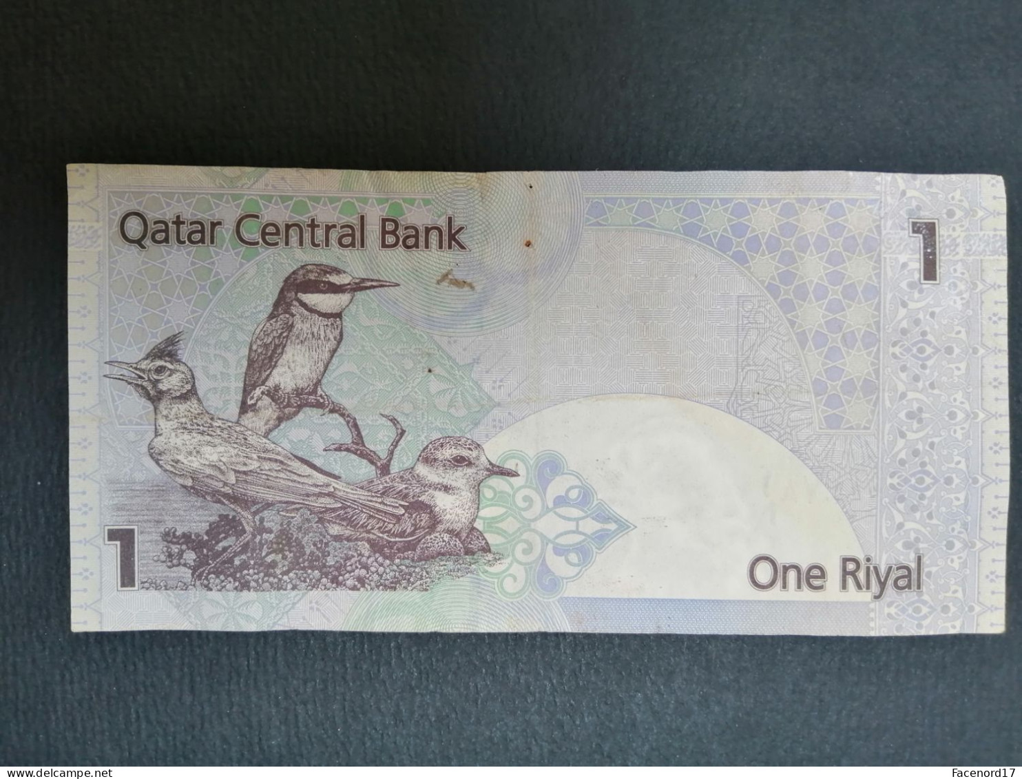 Billet 1 Riyal Qatar Central Bank - Altri – Oceania