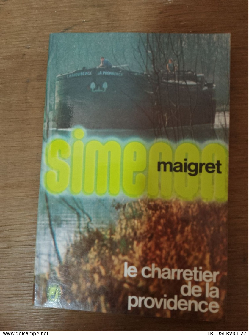 109 // LE CHARRETIER DE LA PROVIDENCE / SIMENON MAIGRET - Simenon