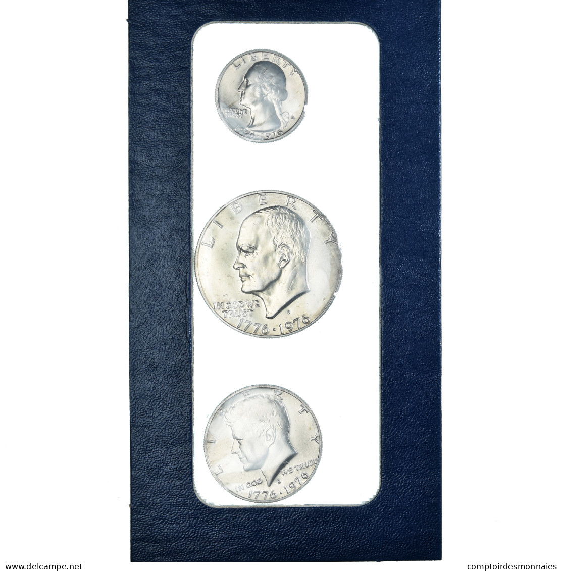 Monnaie, États-Unis, Bicentennial Silver UNC Set, 1976, San Francisco, NEUF - Münzsets