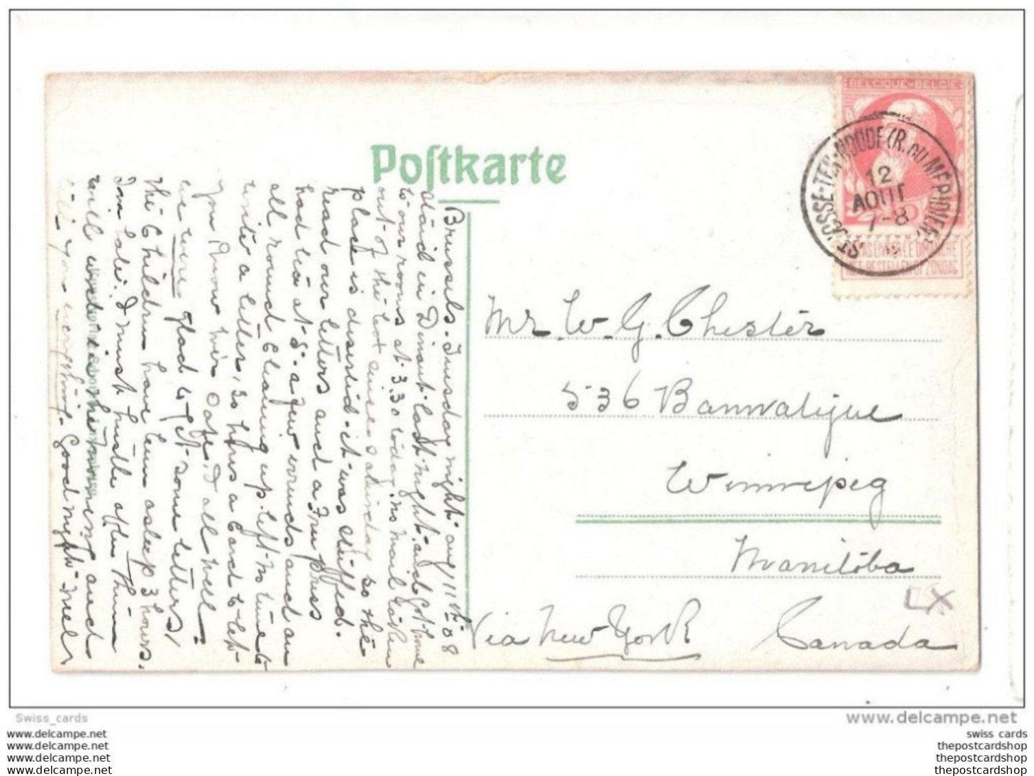 CPA LUXEMBOURG GRUND U OBERSTADT VON DER ALZETTE AUS GESEHEN USED - Altri & Non Classificati