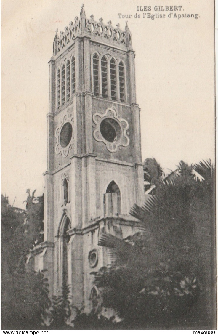 ILES GILBERT  Tour De L'Eglise D'Apaiang - Kiribati