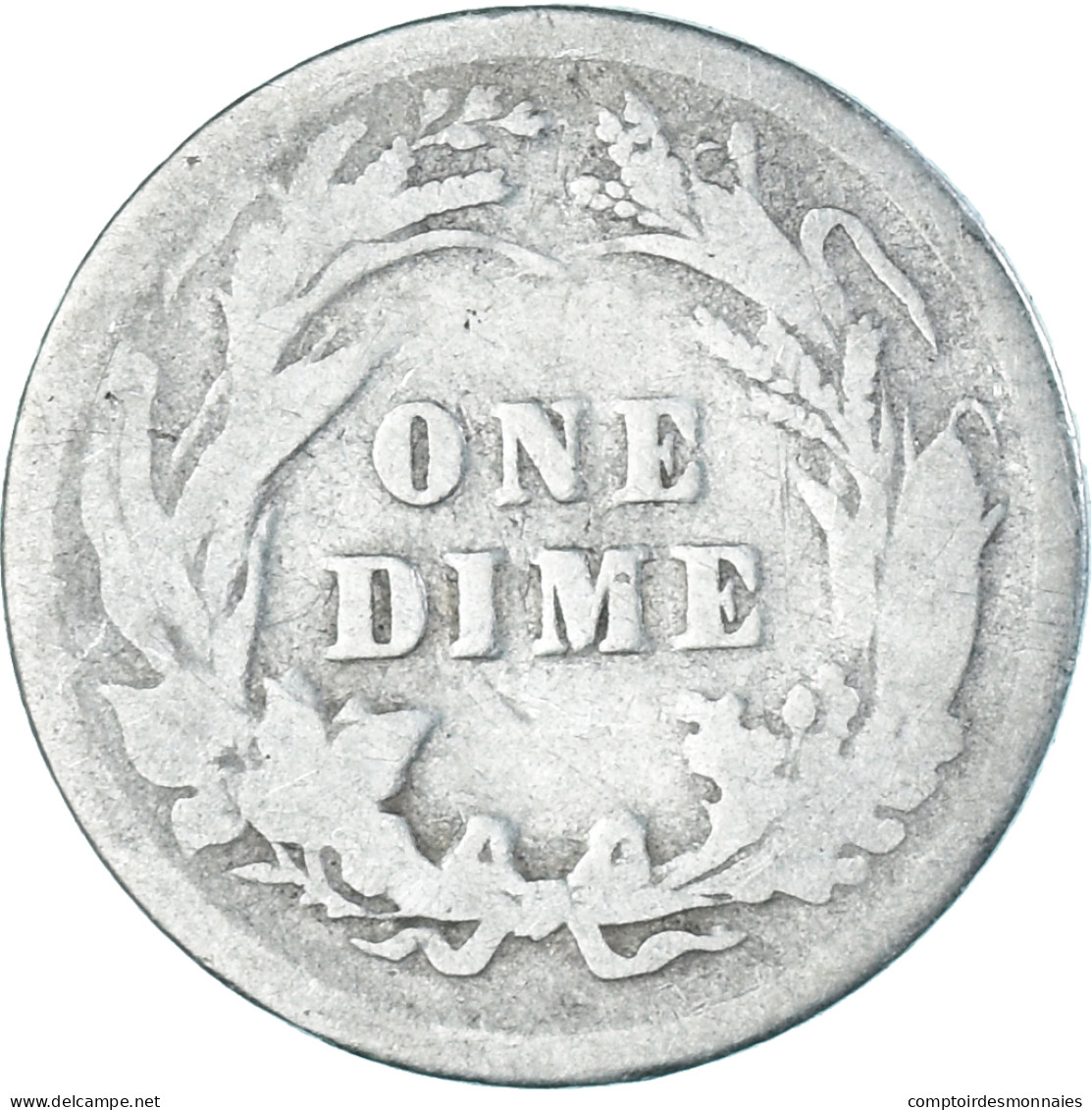 Monnaie, États-Unis, Barber Dime, Dime, 1899, U.S. Mint, Philadelphie, B+ - 1892-1916: Barber