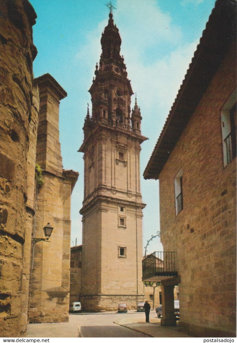 (A185) SANTO DOMINGO DE LA CALZADA. TORRE DE LA CATEDRAL ... UNUSED - La Rioja (Logrono)