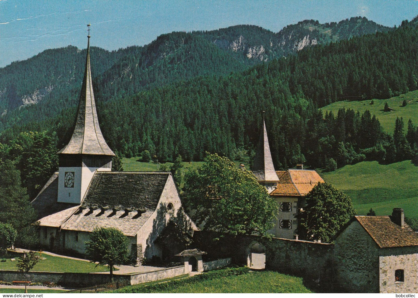 ROUGEMONT (Vaud): Eglise - Rougemont