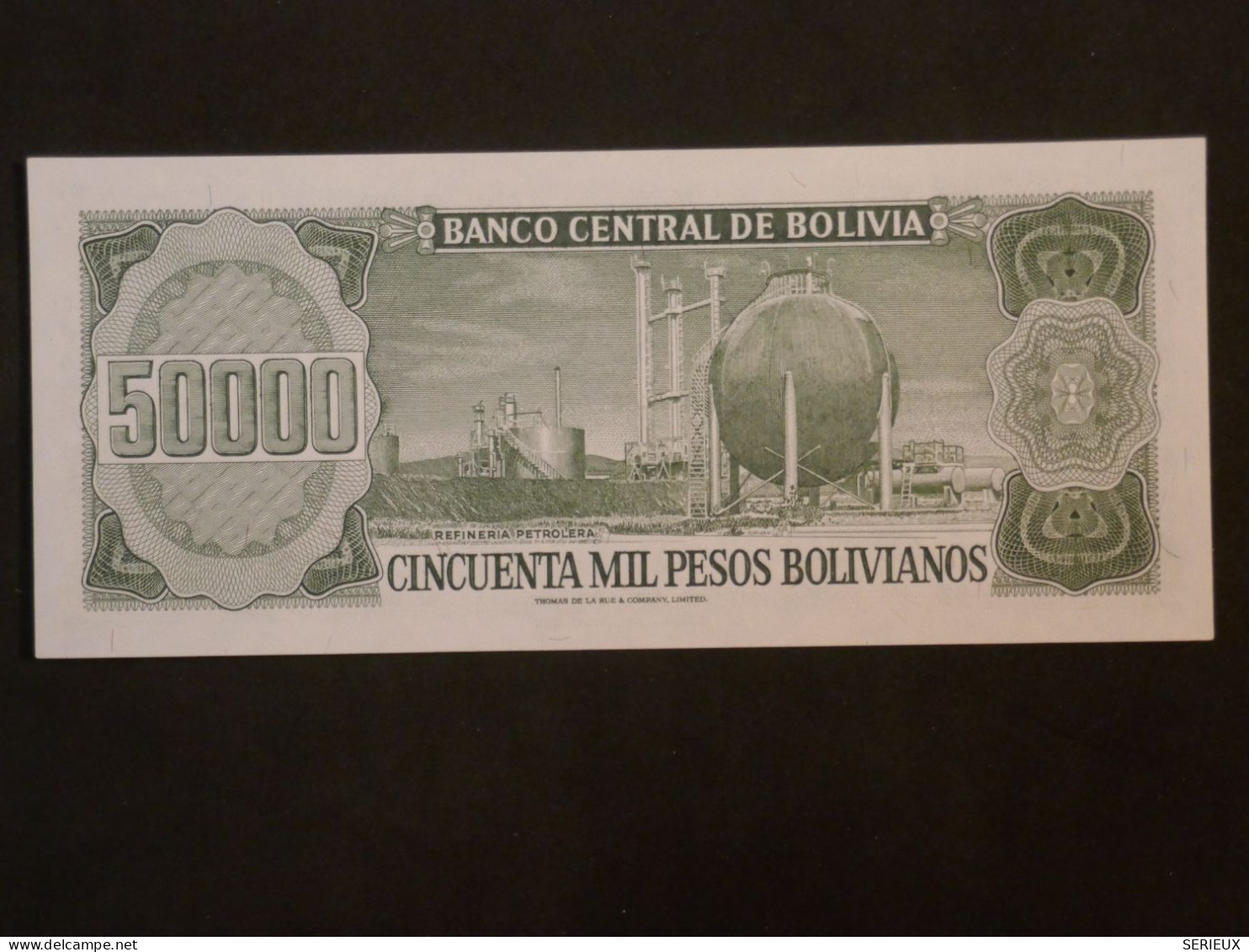 BS20 BILLET # BOLIVIE # 50000 PESOS BOLIVIANOS # 1984 NEUF TB - Bolivie