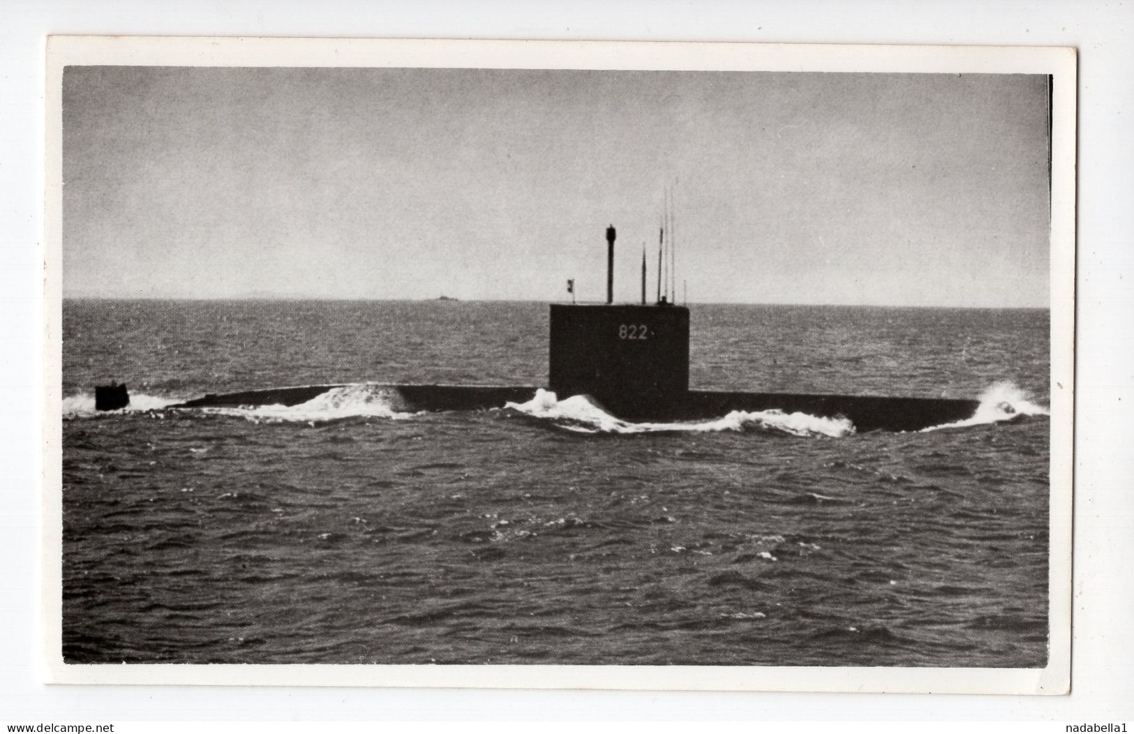 1972. YUGOSLAVIA,JUNAK,YUGOSLAV NAVY SUBMARINE,ORIGINAL PHOTOGRAPH,ISSUED IN GREAT BRITAIN - Boats