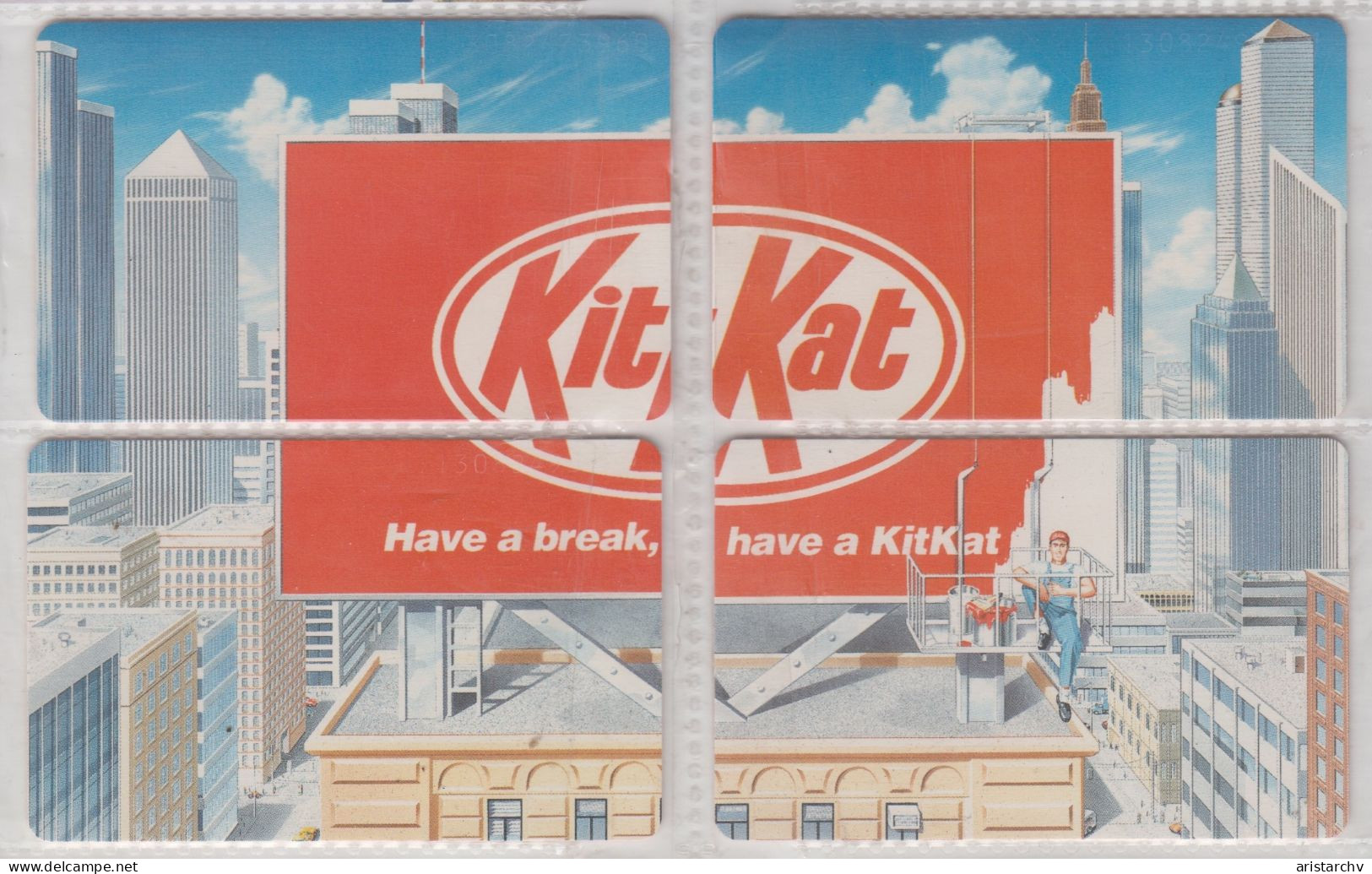 GERMANY 1993 KIT KAT CHOCOLATE PUZZLE - M-Series: Merchandising