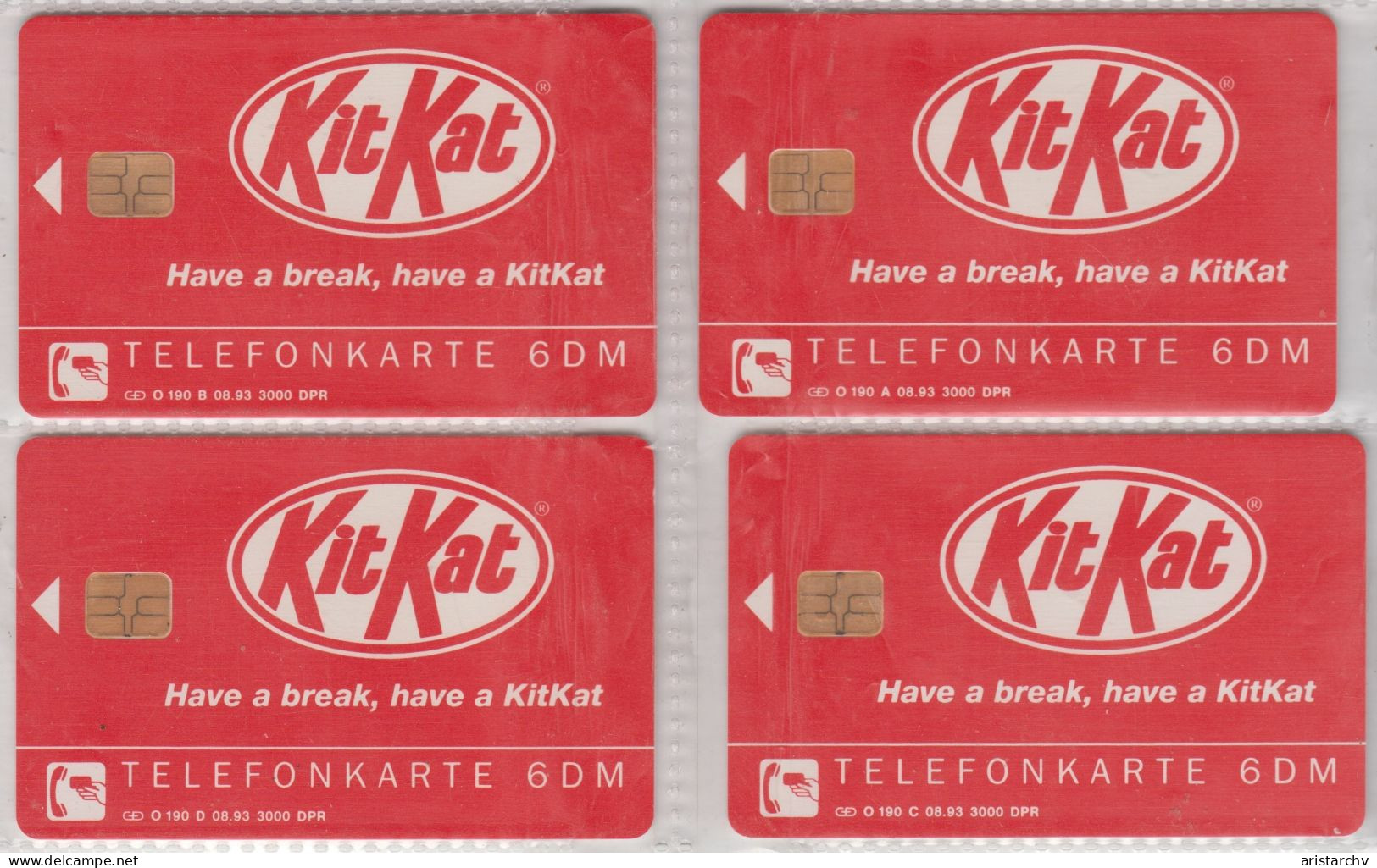 GERMANY 1993 KIT KAT CHOCOLATE PUZZLE - M-Series : Merchandising