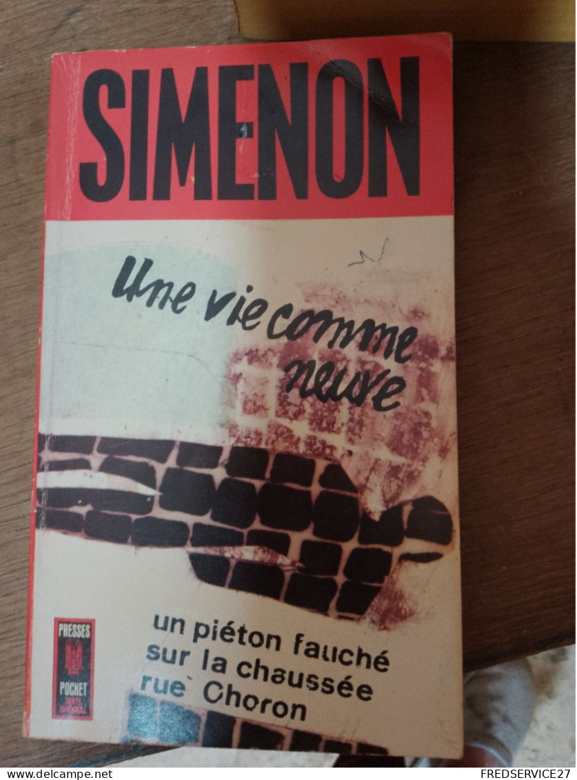 109 //  UNE VIE COMME NEUVE  / SIMENON - Simenon