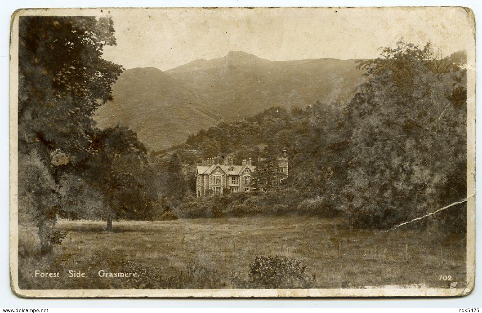 LAKE DISTRICT : GRASMERE - FOREST SIDE / PLYMOUTH, ST JUDES, LINDEN TERRACE (NICKELS) - Grasmere