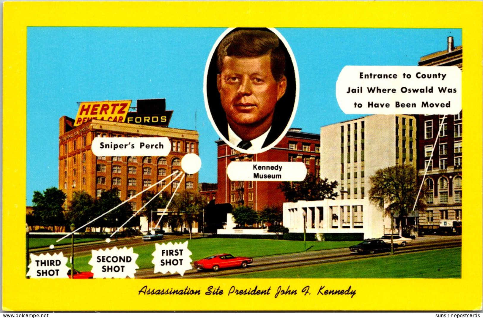 Texas Dallas Assasination Site Of President John F Kennedy - Dallas