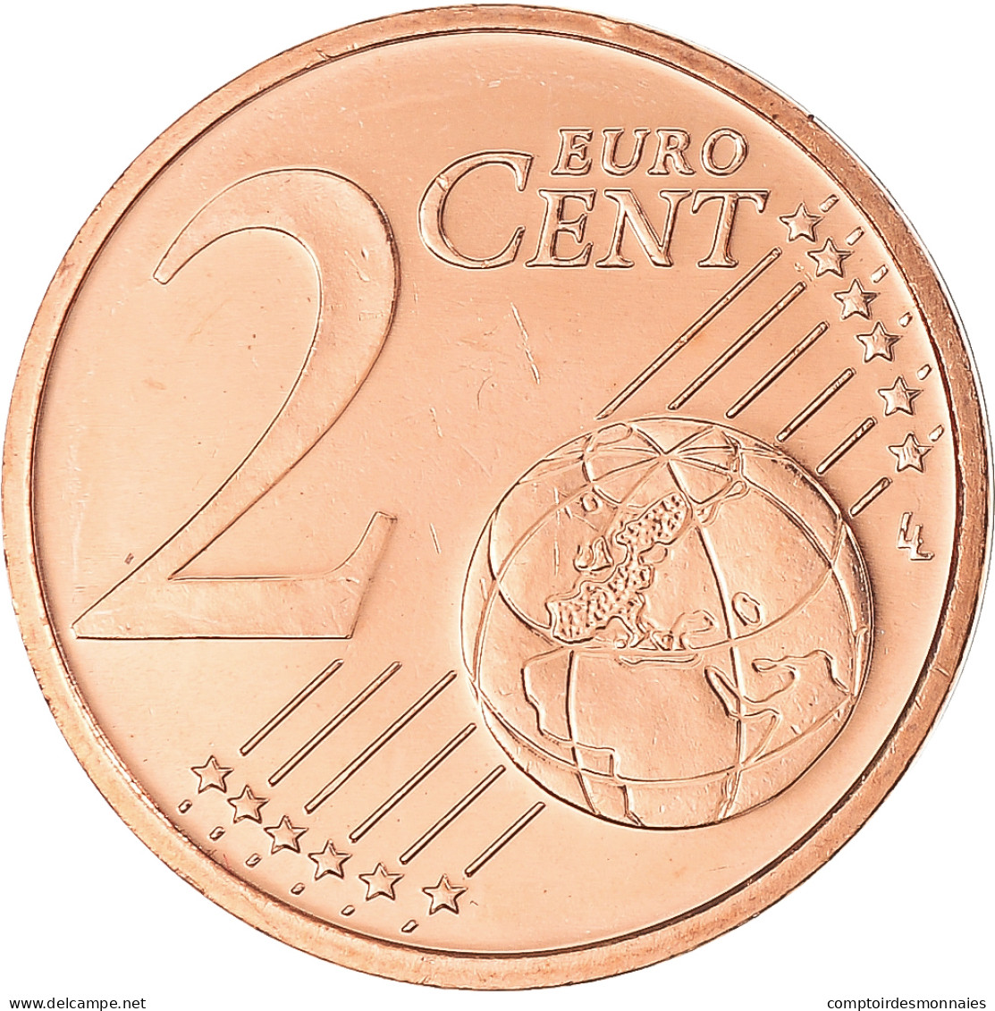 Lettonie, 2 Euro Cent, 2014, SPL, Cuivre Plaqué Acier - Lettland