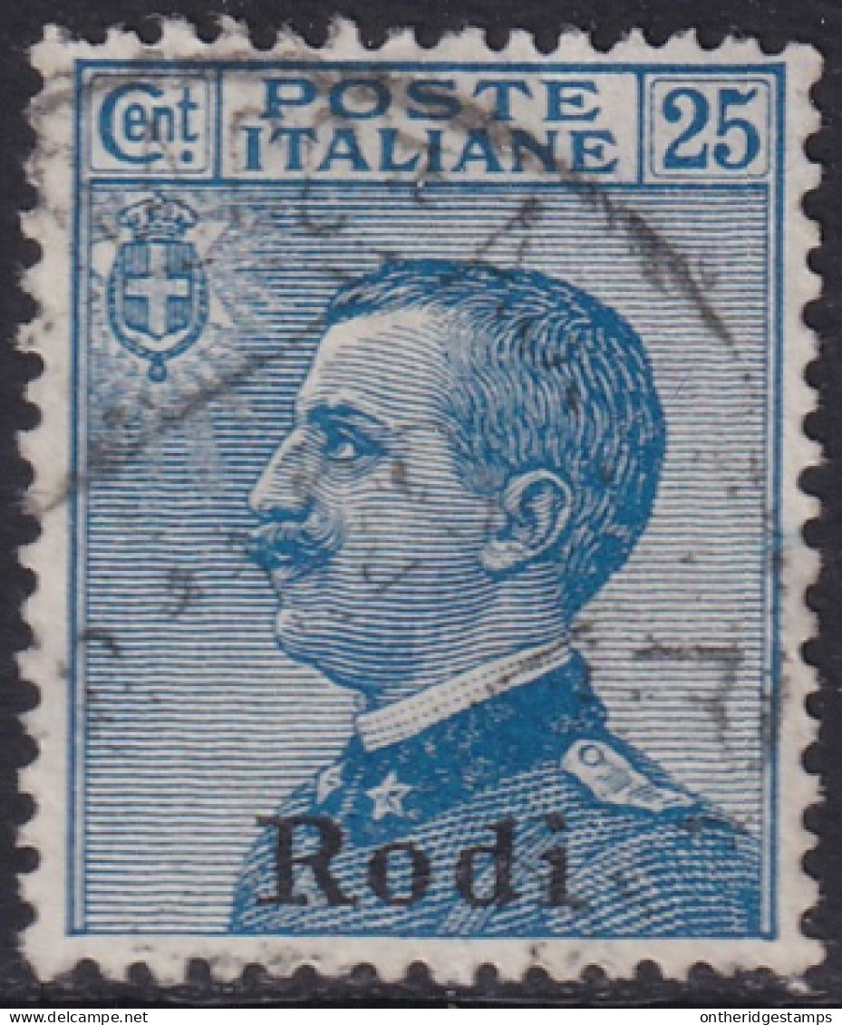 Italy Aegean Rhodes 1912 Sc 7 Rodi Sa 5 Used - Egée (Rodi)