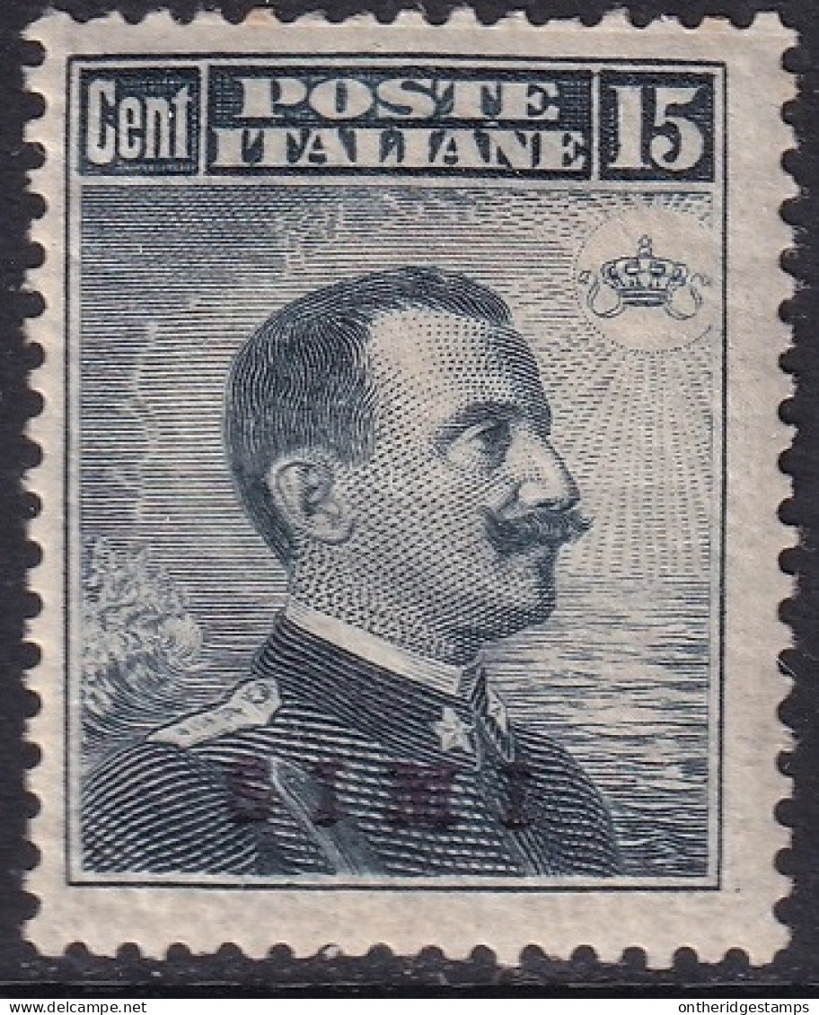 Italy Aegean Simi 1912 Sc 9 Egeo Sa 4 MH* Toned Crazed Gum - Egée (Simi)