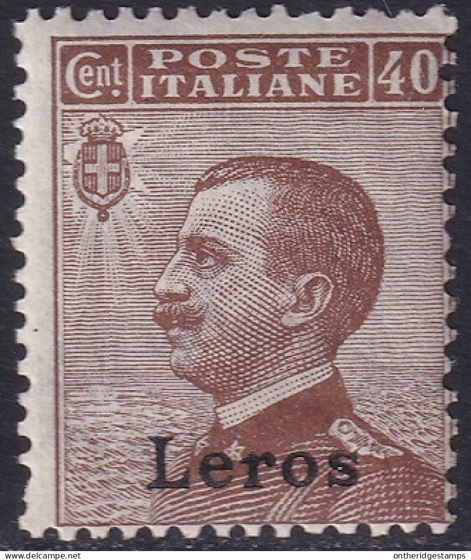 Italy Aegean Lero 1912 Sc 7 Egeo Sa 6 MNH** Some Gum Crazing - Ägäis (Lero)
