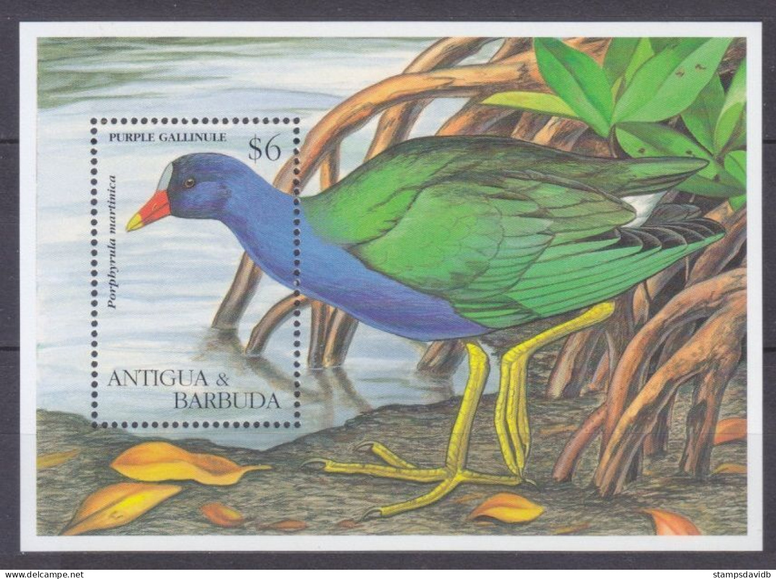 1995 Antigua And Barbuda 2209/B321 Birds 7,50 € - Spechten En Klimvogels