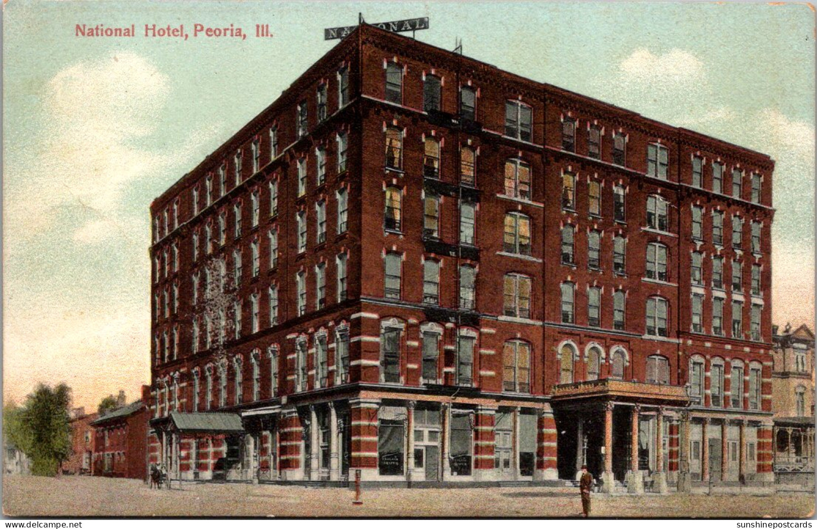 Illinois Peoria The National Hotel  - Peoria