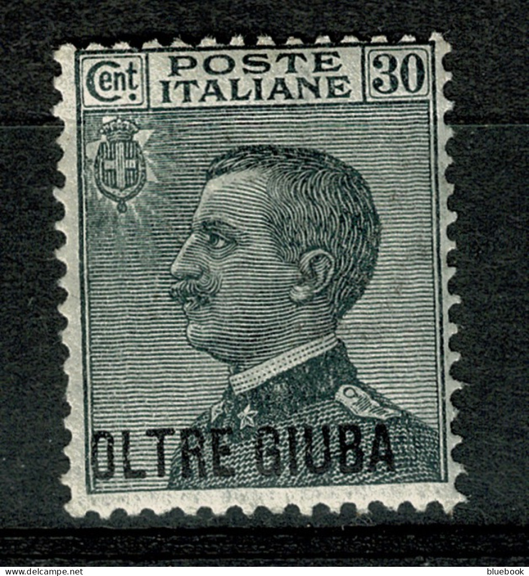 Ref 1612 - Italy  Oltre Giuba  - 1925 30c Michetti  - MNH Stamp Sass. 17 - Oltre Giuba