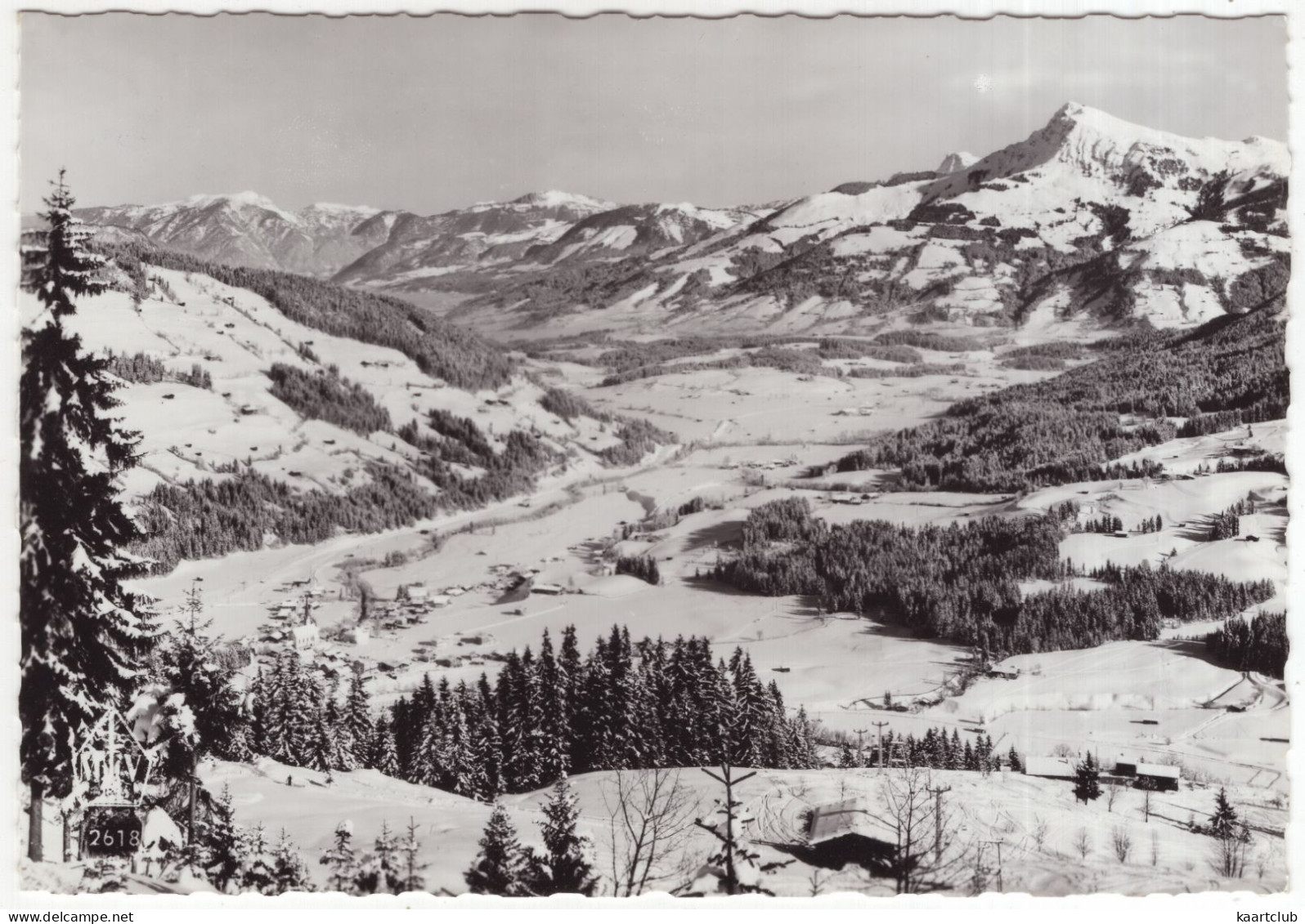 Kirchberg In Tirol Gegen Kitzbüheler Horn - (Tirol, Österreich/Austria) - Kirchberg