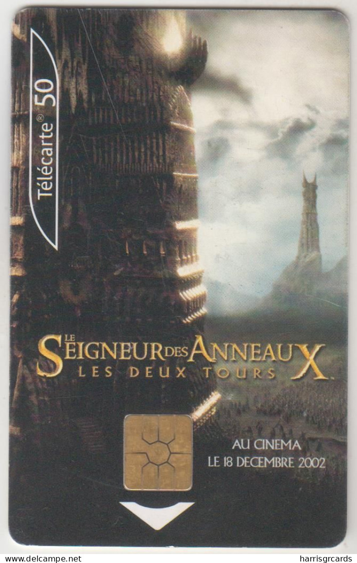 FRANCE - Lord Of The Rings Tower, 50U , 10/02, Used - 2002