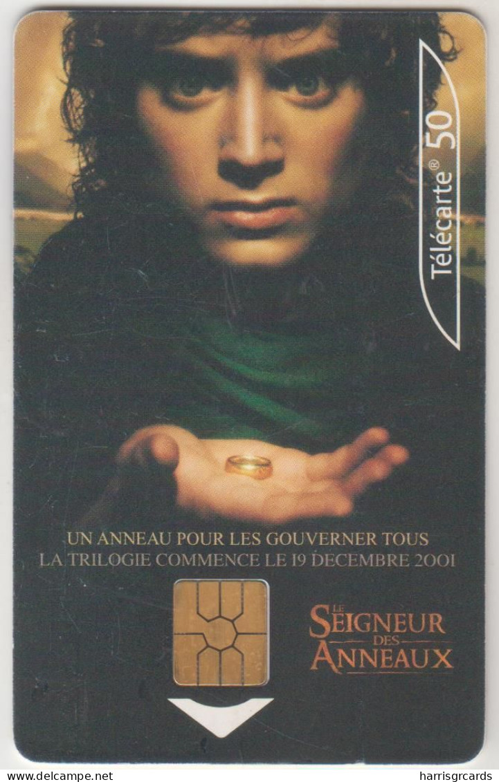 FRANCE - Lord Of The Rings Frodo, 50U , 09/01, Used - 2001