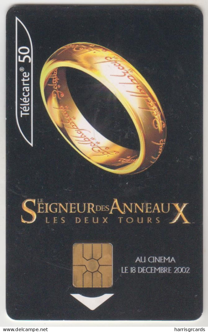 FRANCE - Lord Of The Rings The Ring, 50U , 10/02, Used - 2001