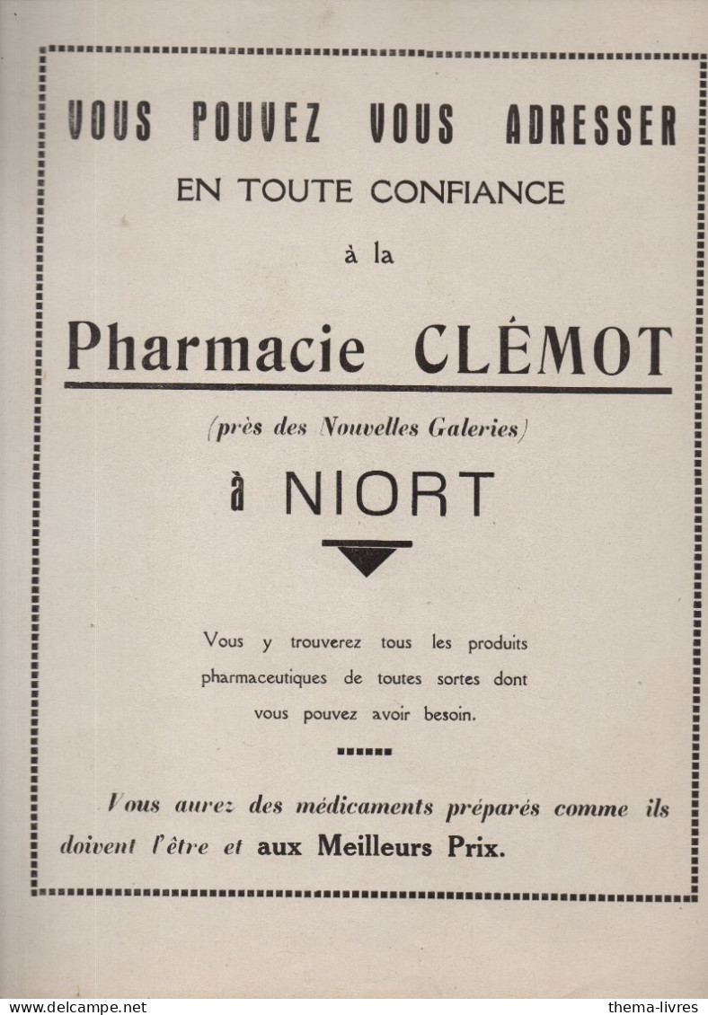 Niort (79= Pharmacie CLEMOT : Planche De Découpages SOLDATS (CAT5319) - Autres & Non Classés